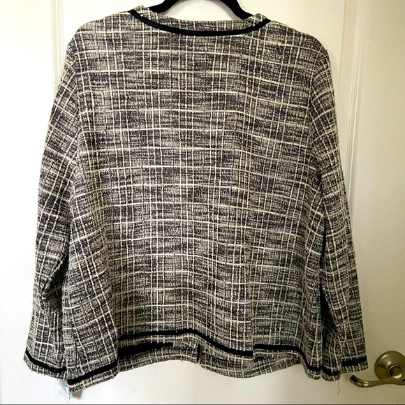 C.D. Petites Tweed Jacket - Picture 4 of 5